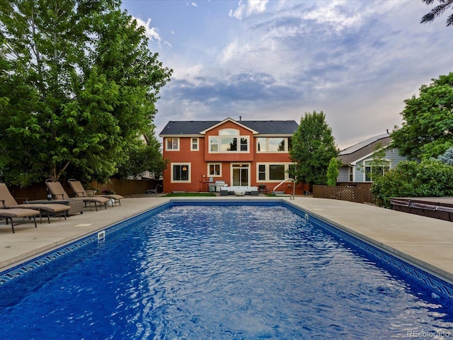 10216 Kleinbrook Way, Highlands Ranch, CO 80126 - swimming pool featuring a patio area