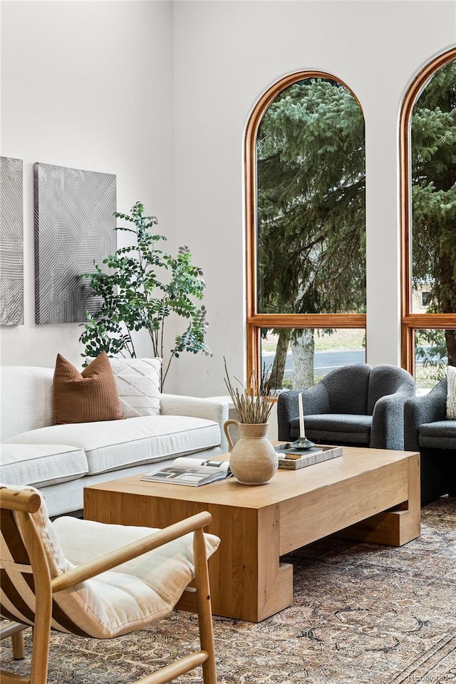 view of sitting room