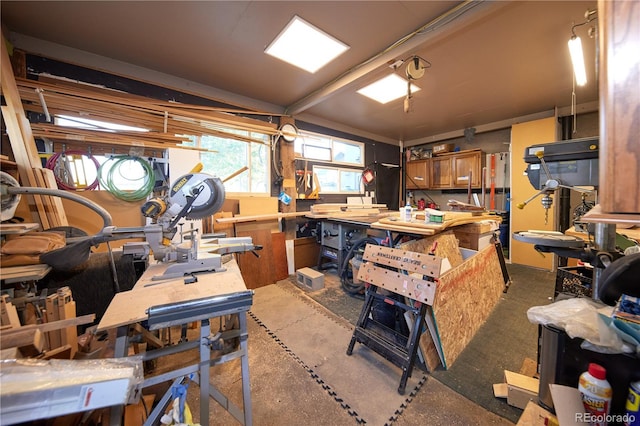 1075 S Ames St, Lakewood, CO 80226 - basement featuring a workshop area