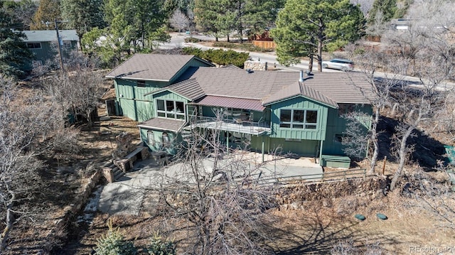 view of rear view of house