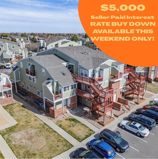 970 S Dawson Way Unit 15, Aurora, CO 80012 - aerial view of residential area