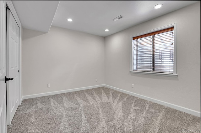 10115 Foxridge Ct, Highlands Ranch, CO 80126 - spare room with carpet floors and recessed lighting