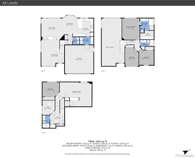 10115 Foxridge Ct, Highlands Ranch, CO 80126 - view of home floor plan