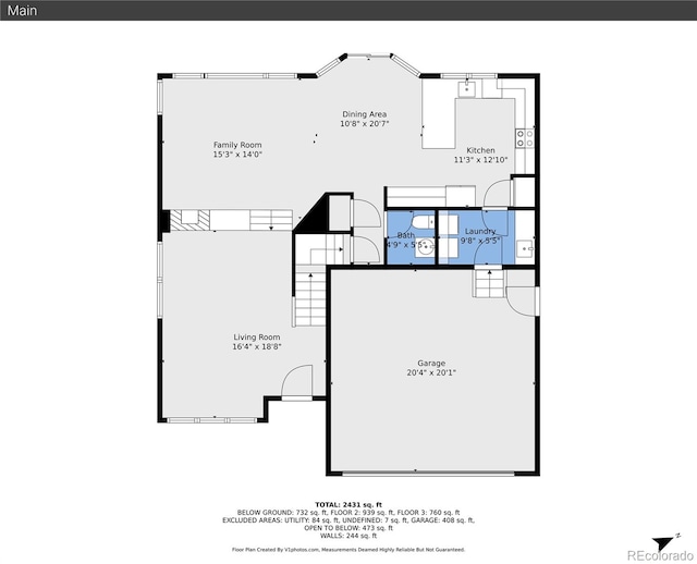 10115 Foxridge Ct, Highlands Ranch, CO 80126 - view of room layout