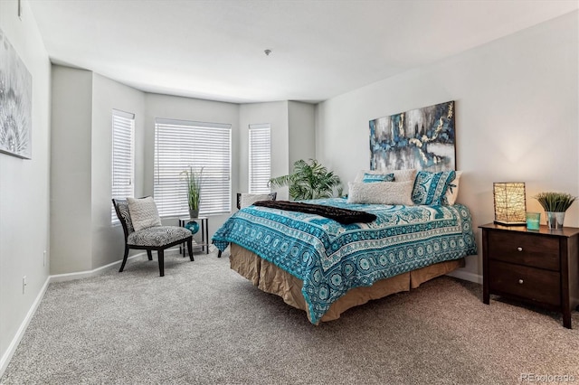 bedroom featuring carpet floors