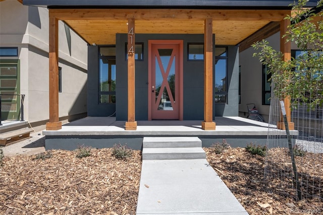 414 E Arkansas St, Buena Vista, CO 81211 - doorway to property featuring a porch