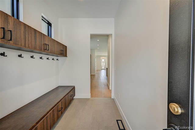 414 E Arkansas St, Buena Vista, CO 81211 - mudroom featuring recessed lighting and baseboards