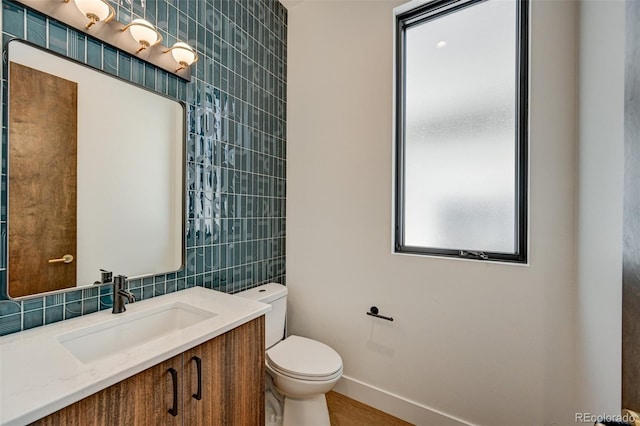 414 E Arkansas St, Buena Vista, CO 81211 - bathroom featuring tile walls and vanity