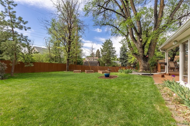 view of yard