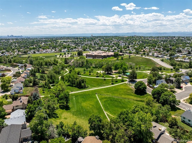 10009 Dodge Dr, Northglenn, CO 80260 - aerial view of residential area featuring mountains