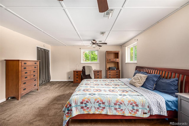 10009 Dodge Dr, Northglenn, CO 80260 - bedroom featuring carpet floors and a ceiling fan