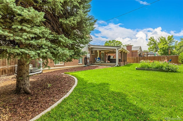 10009 Dodge Dr, Northglenn, CO 80260 - view of yard with a patio