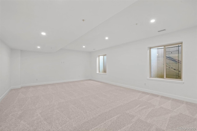 11341 W Alder Dr, Littleton, CO 80127 - empty room featuring light carpet and recessed lighting