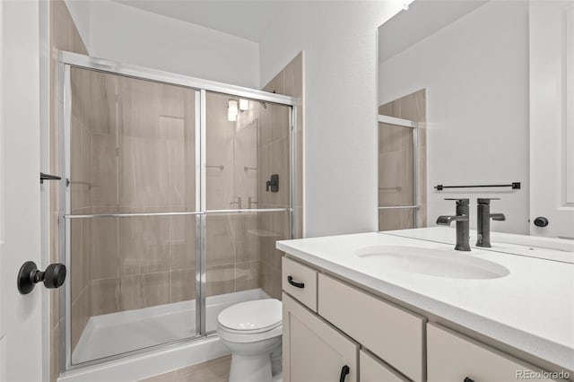 11341 W Alder Dr, Littleton, CO 80127 - bathroom with vanity and a shower stall