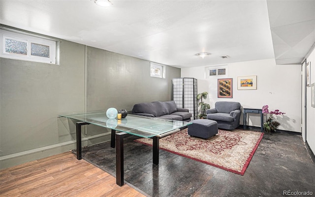 7887 Quivas Way, Denver, CO 80221 - living room featuring baseboards