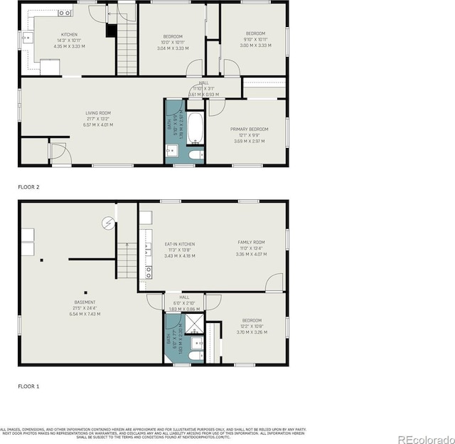7887 Quivas Way, Denver, CO 80221 - view of floor plan / room layout