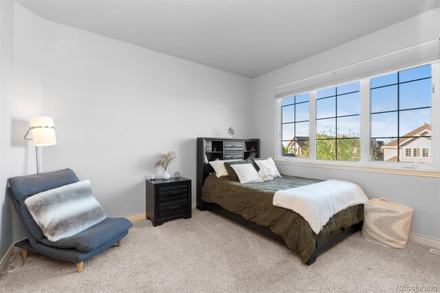 7071 Turweston Ln, Castle Pines, CO 80108 - carpeted bedroom with baseboards
