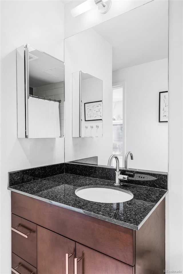 891 14th St Unit 2816, Denver, CO 80202 - full bath with vanity and ceiling fan