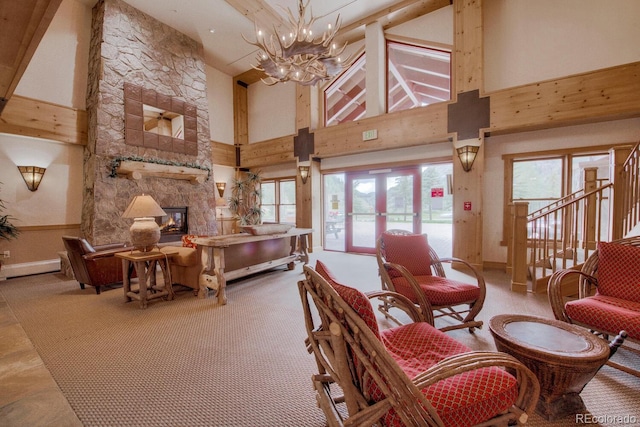105 Wheeler Cir Unit 334, Frisco, CO 80443 - common area featuring high vaulted ceiling