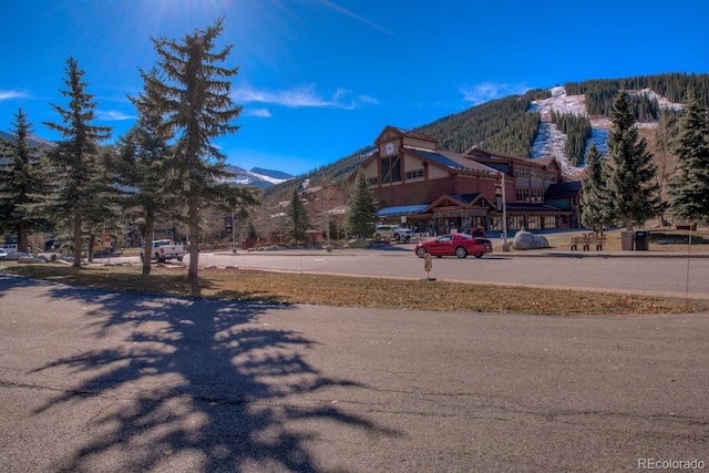 105 Wheeler Cir Unit 334, Frisco, CO 80443 - view of asphalt street with a mountain view