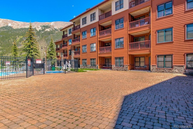 105 Wheeler Cir Unit 334, Frisco, CO 80443 - view of apartment building / complex with a mountain view