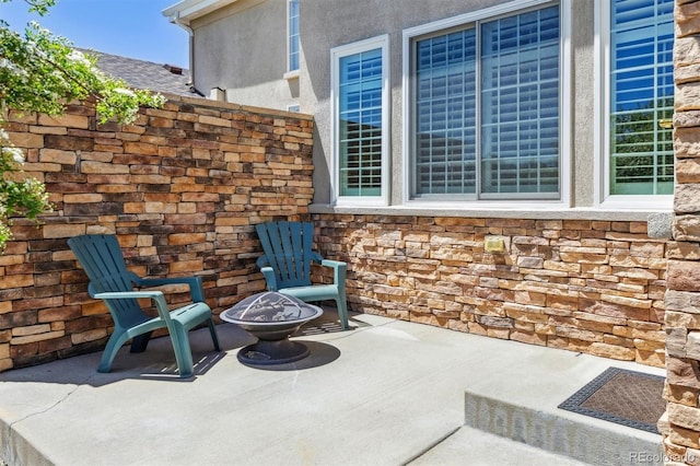 view of patio