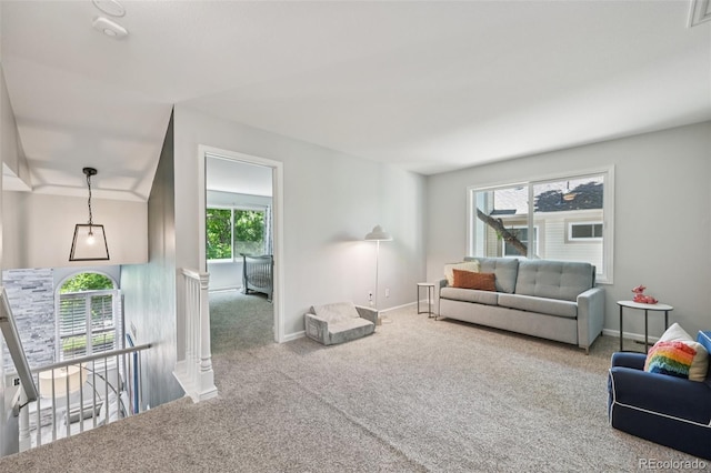 6468 S Forest St, Centennial, CO 80121 - carpeted living room featuring baseboards