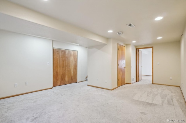 1481 Box Prairie Cir, Loveland, CO 80538 - finished below grade area featuring carpet flooring, recessed lighting, and baseboards