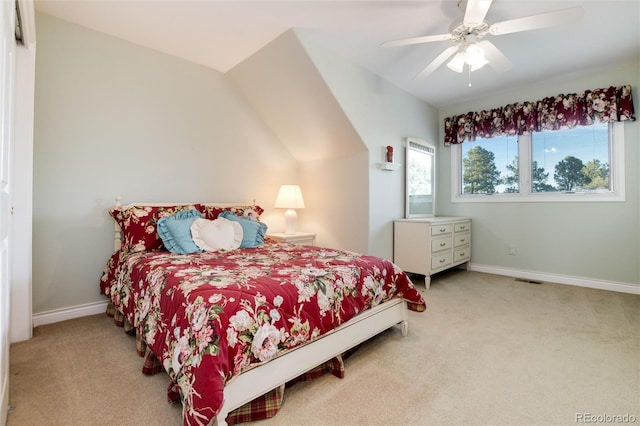34274 Wolf Creek Trl, Kiowa, CO 80117 - carpeted bedroom with baseboards and ceiling fan