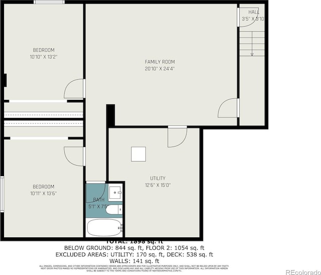 7834 S Windermere Cir, Littleton, CO 80120 - view of floor plan / room layout