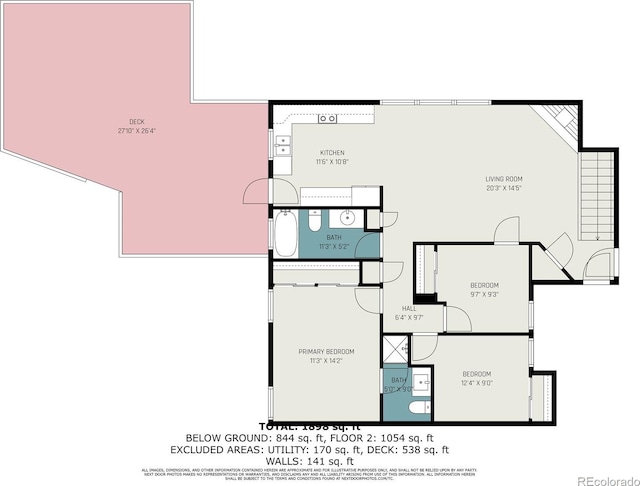 7834 S Windermere Cir, Littleton, CO 80120 - view of property floor plan