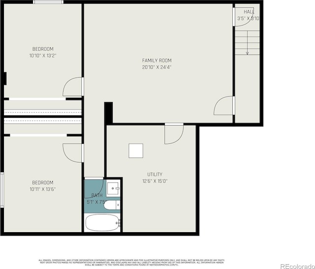 7834 S Windermere Cir, Littleton, CO 80120 - view of home floor plan
