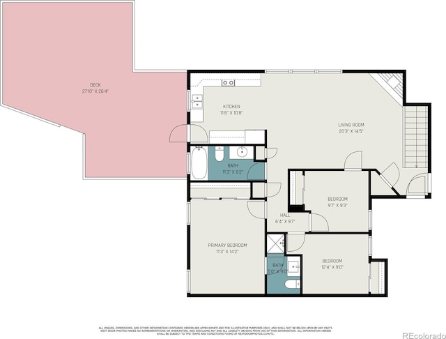 7834 S Windermere Cir, Littleton, CO 80120 - view of floor plan / room layout