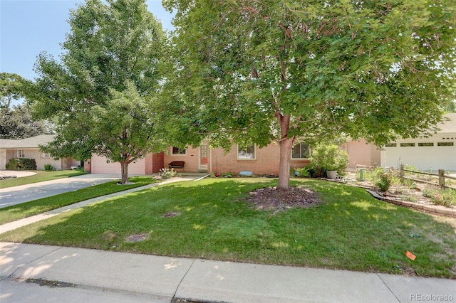 2920 S York St, Denver, CO 80210 - view of property hidden behind natural elements featuring concrete driveway and an attached garage