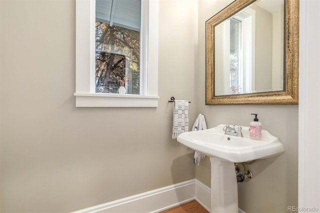 bathroom with sink