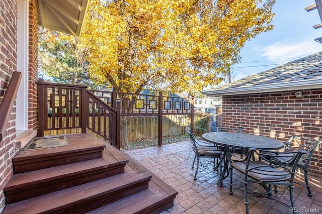 exterior space featuring a patio