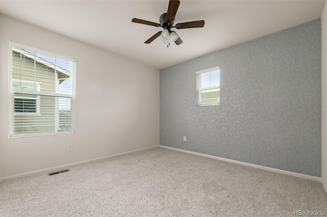 4343 S Nepal Ct, Centennial, CO 80015 - spare room with carpet flooring and ceiling fan