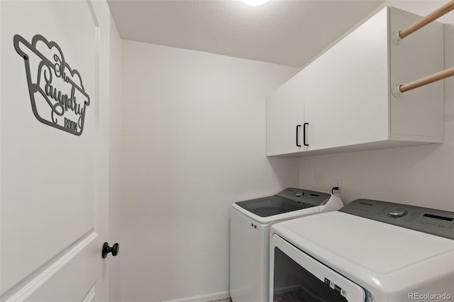 4343 S Nepal Ct, Centennial, CO 80015 - laundry area with washing machine and clothes dryer and cabinet space