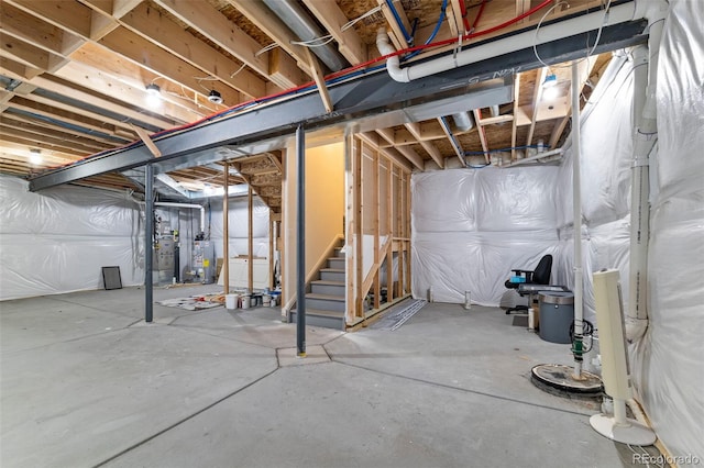 4343 S Nepal Ct, Centennial, CO 80015 - unfinished below grade area featuring stairway