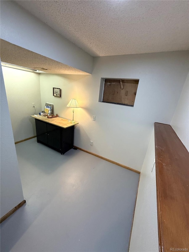 3262 S Salida Way, Aurora, CO 80013 - office with a textured ceiling and baseboards