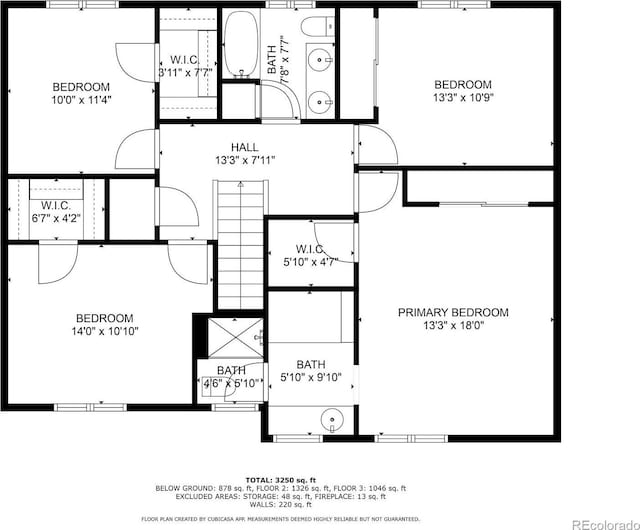 3262 S Salida Way, Aurora, CO 80013 - view of room layout