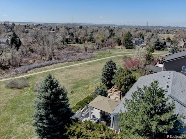 aerial view