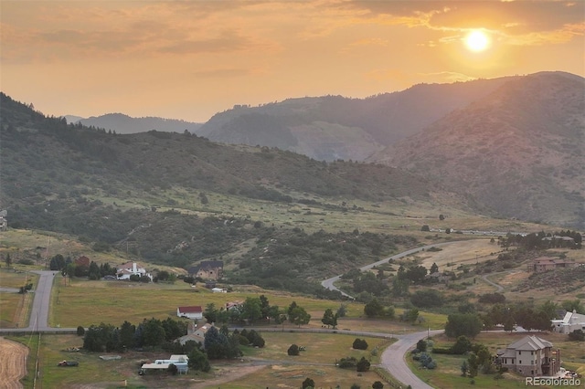 view of mountain feature