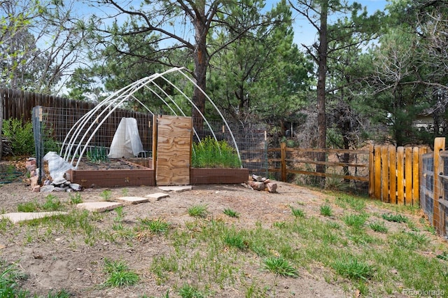 6535 Arequa Ridge Ln, Colorado Springs, CO 80919 - view of yard featuring fence