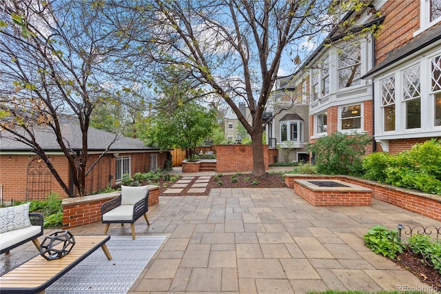 963 N Lafayette St, Denver, CO 80218 - view of home's community with a patio and a residential view