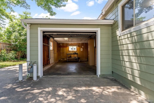 4125 Pierce St, Wheat Ridge, CO 80033 - garage with asphalt driveway