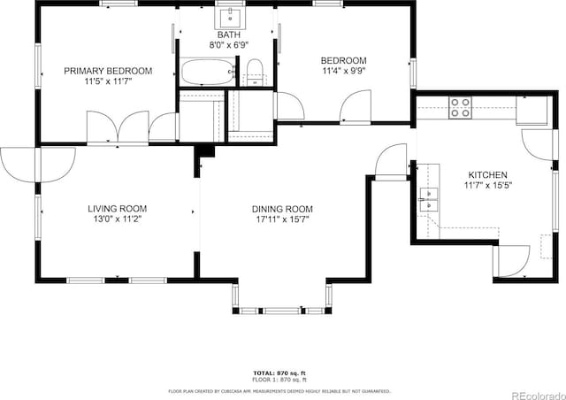 4046 S Bannock St, Englewood, CO 80110 - plan
