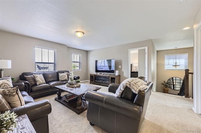 12631 Glencoe St, Thornton, CO 80241 - living room featuring light colored carpet