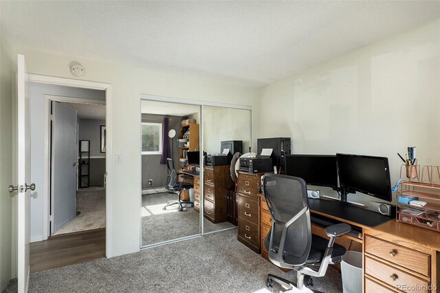 13 Nome Way Unit A, Aurora, CO 80012 - carpeted home office with a baseboard radiator