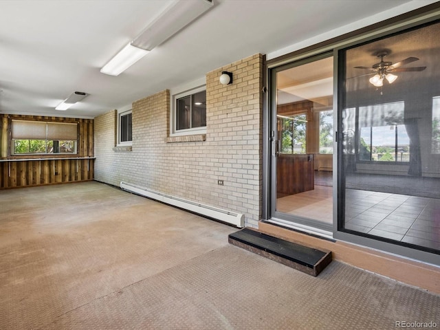 3780 W 66th Ave, Arvada, CO 80003 - view of patio with a baseboard radiator